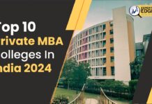 Top 10 Private MBA Colleges in India 2024