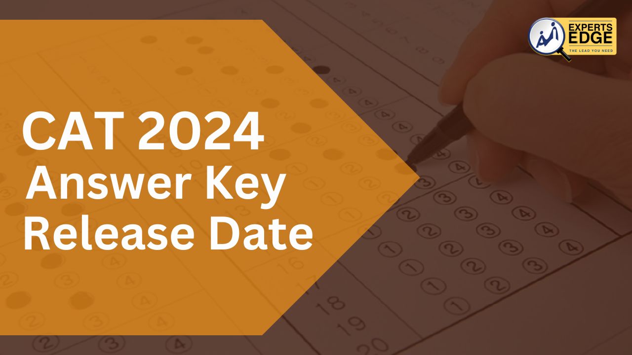 cat 2024 answer key release date