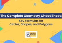 geometry cheat sheets